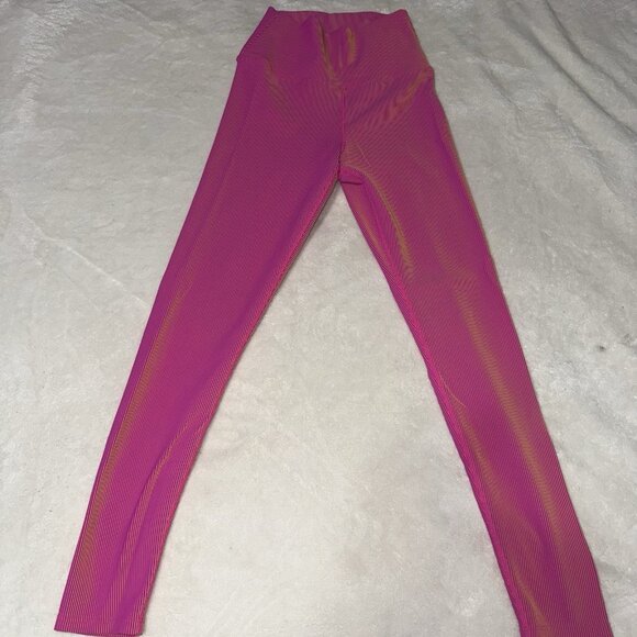Women’s BEACH RIOT tayler legging pants Two toned Sorbet Size Medium - Picture 1 of 7